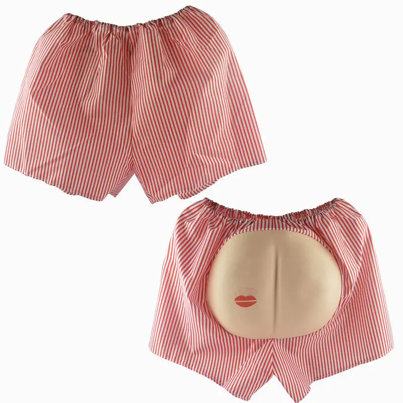 Funny Prank Toys Fake Belly Chest Muscles Breasts Belly Party April Fools' Day Halloween Props