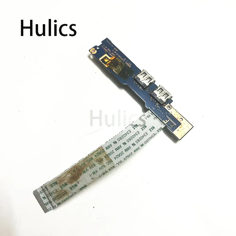 Hulics Used USB Card Reader Board BA92-09691A LOTUS13-R/T FOR Samsung NP530U3B NP530U3C 535U3C 532U3C 540U3C