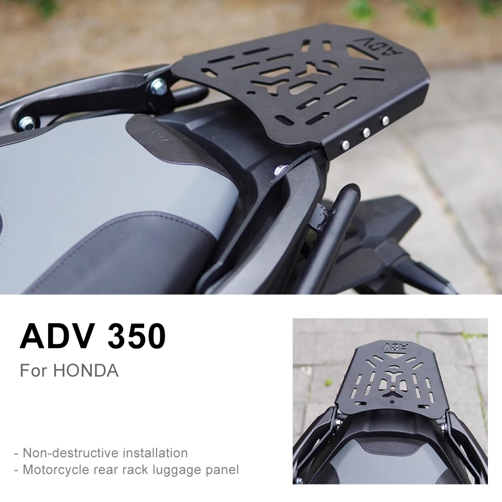 

For HONDA ADV 350 Adv350 2025 Motorcycle Rear Shelf Panel Bracket ADV350 Tailbox Bracket Panel Exhaust Bumper Accessories