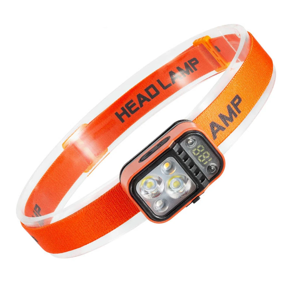 Induction Technology Headlamp For Convenience Induction Technology Light Approx. 52*35mm LED Headlamp Outdoor Lighting
