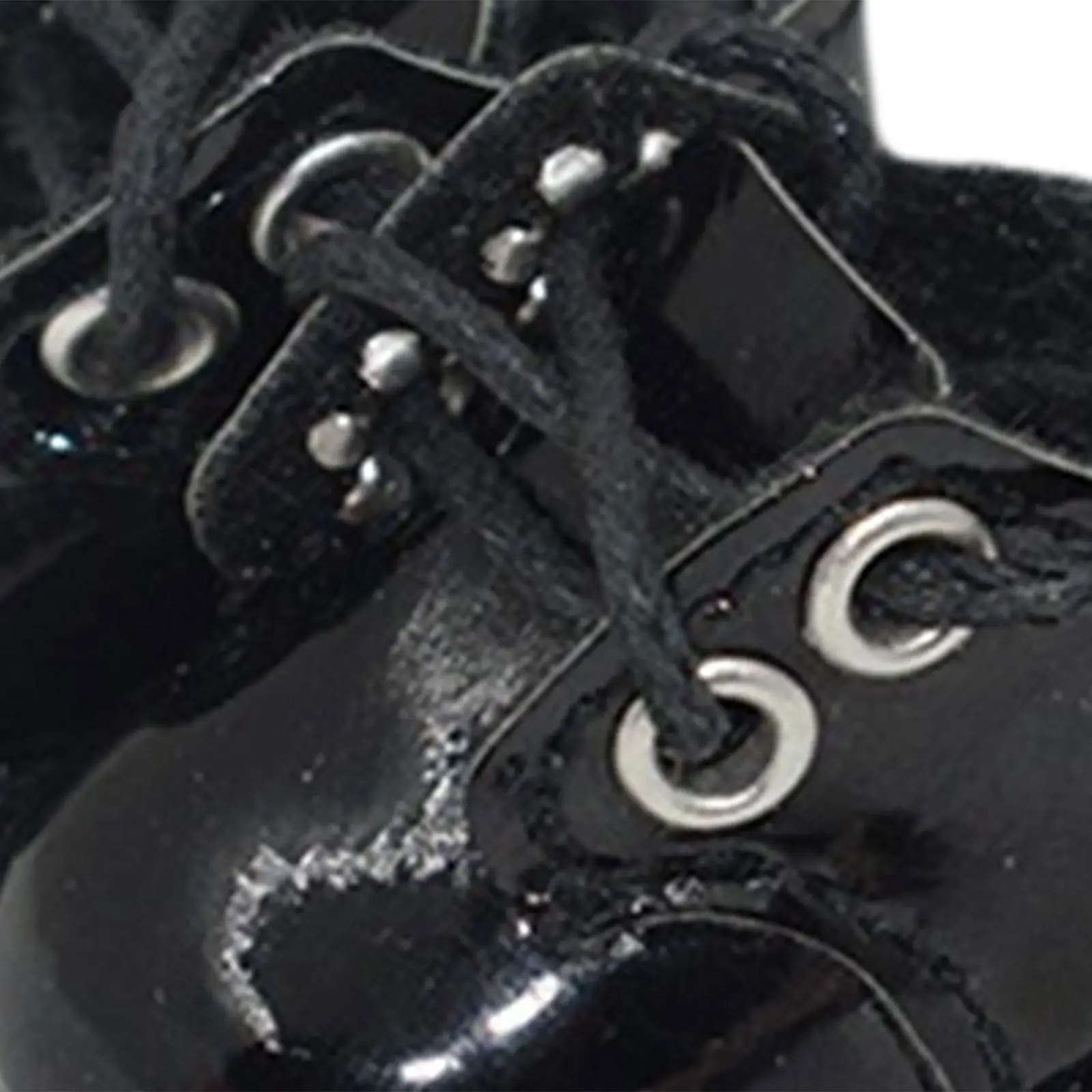 1 paire d'accessoires de poupée, chaussures habillées, jouet pour poupée de 15cm, fournitures de travaux manuels, chaussures élégantes à lacets, chaussures en cuir PU