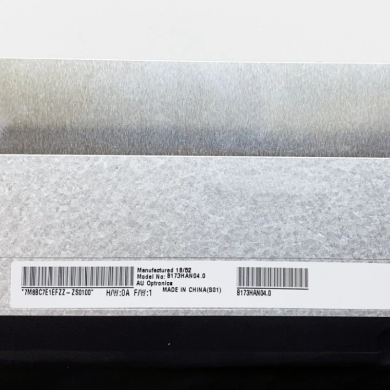 

B173HAN04.0 fit B173HAN04.4 N173HCE-G33 NV173FHM-N44 17.3 inch 144HZ 40 PIN 72% COLOR Laptop LCD Screen