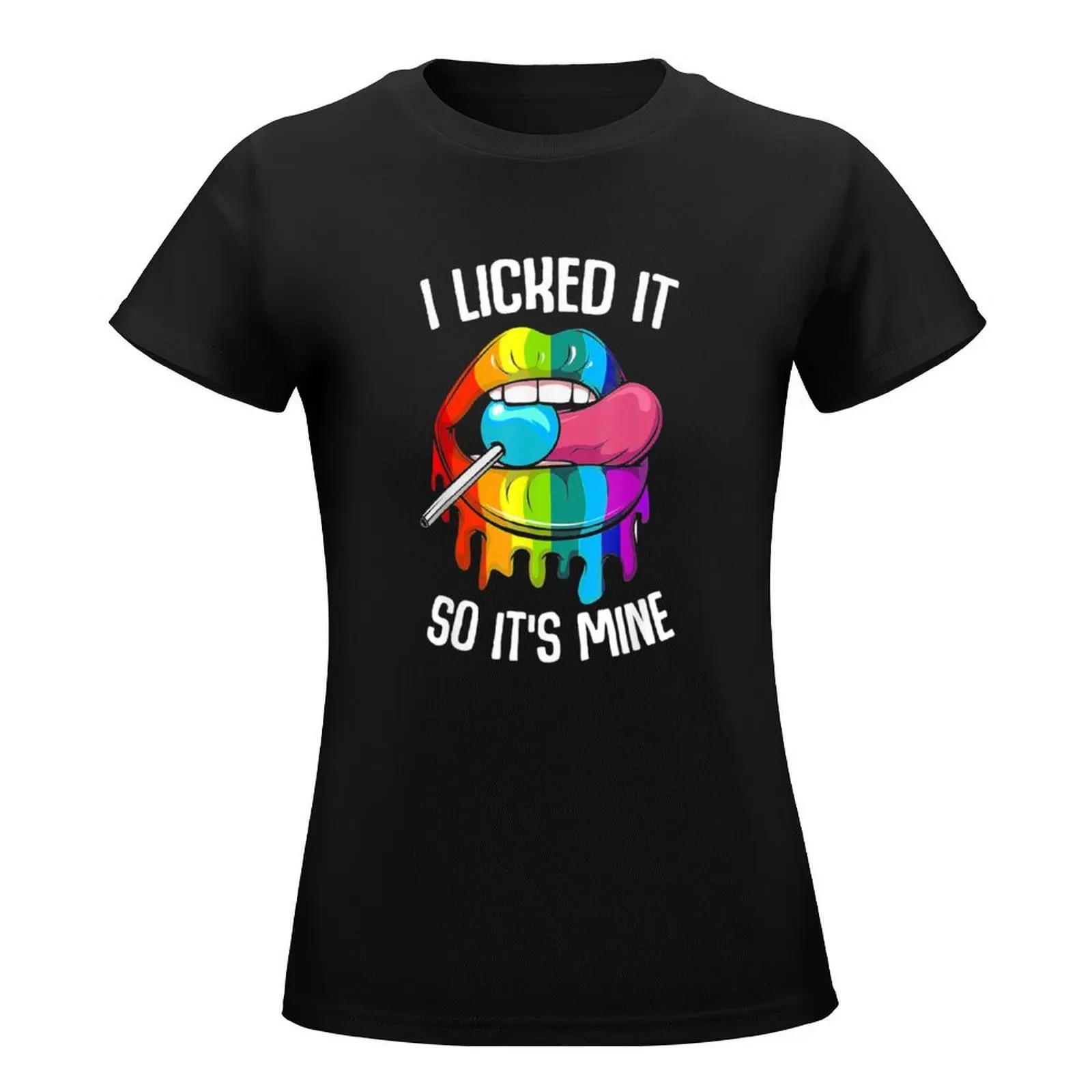 T-shirt LGBT Pride I Liked it So It's Relief pour femme, vêtement rigolo et mignon