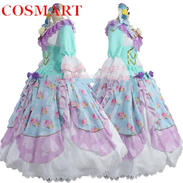 COSMART Lovelive Koizumi Hanayo Full Dress Cosplay Costume Cos Game Anime Party Uniform Hallowen Play Role Clothes Clothing