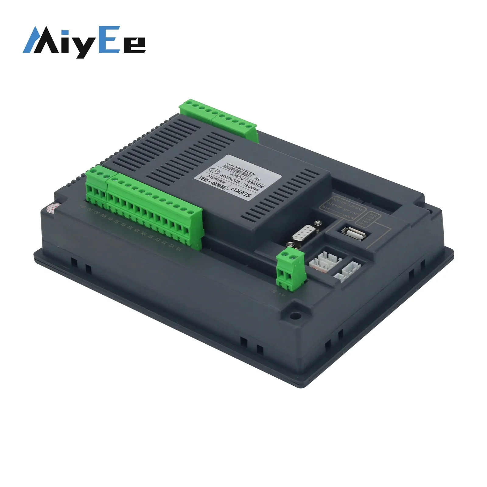 Immagine 6: SEEKU WS7020R Controllore Logico Programmabile (PLC) 2-in-1 (uscita a relè/con uscita a transistor) e Display HMI da 7 pollici 12DI 8DO