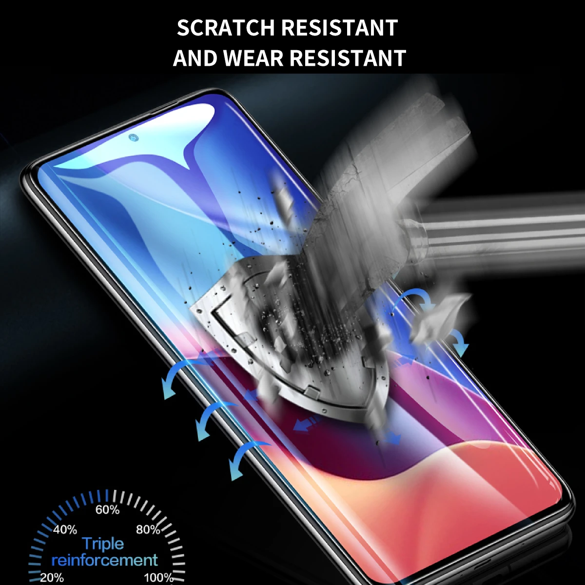 SmartDevil 9D Full Cover Tempered Glass for Xiaomi Redmi Note 11 10 Pro K40 Pro HD Film Screen Protector for Redmi Note 10 5G