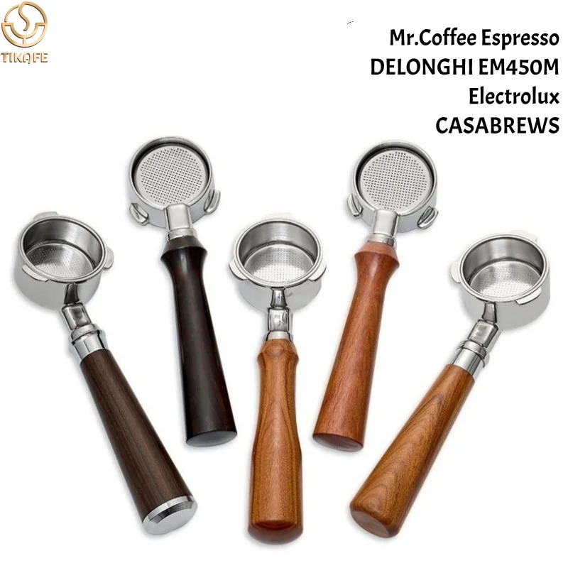 Filtro Portafilter Sem Fundo de 51mm Compatível com Linea Classic EM450M, Mr. Cafeteira Espresso, Electrolux, CASABREWS CM5418, Essencial, Sangkee