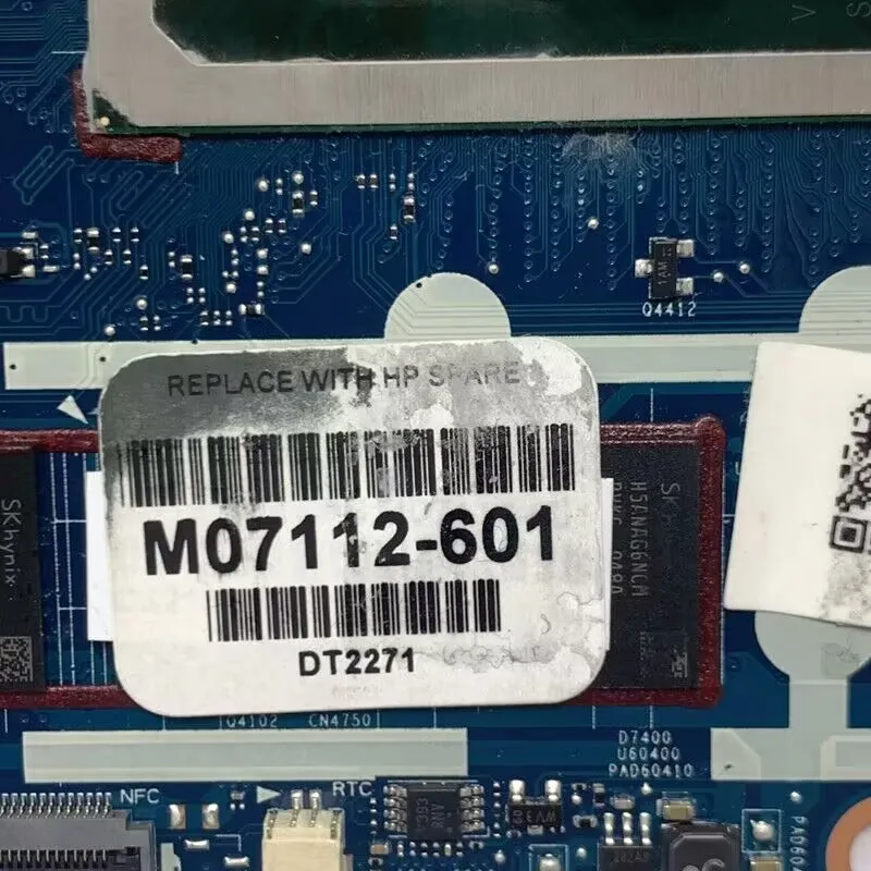 

M07112-001 M07112-601 6050A3144701-MB-A01(A1) For HP 14 G7 Laptop Motherboard With SRGKW I7-10510U CPU N19M-Q1-A1 100% Tested OK