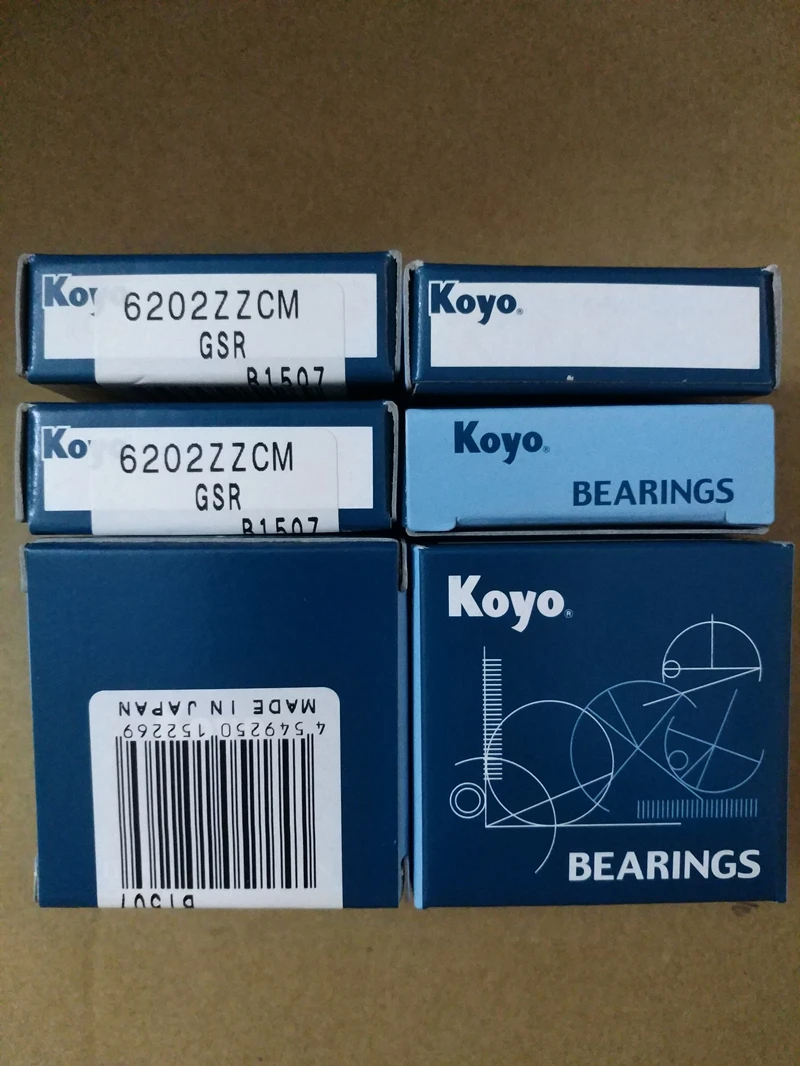 Original KOYO bearing 6208 6209 6210 6211 6212 6213 ZZ/2RS