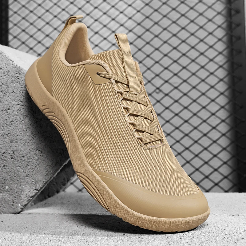 Wide Toe Men Barefoot Shoes Minimalist Summer Breathable Man Casual Sneakers Zero Soles Running Walking Hiking Climbing Shoes