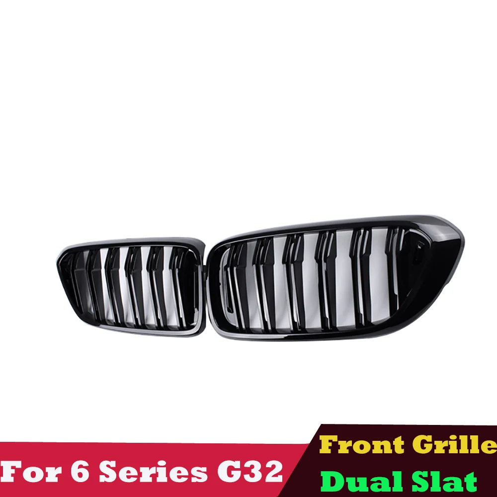 2017-2020 G32 Grille ABS Front Kidney Grill for BMW 6 Series G32 Gran Turismo 630i 640i xDrive 620d 630d