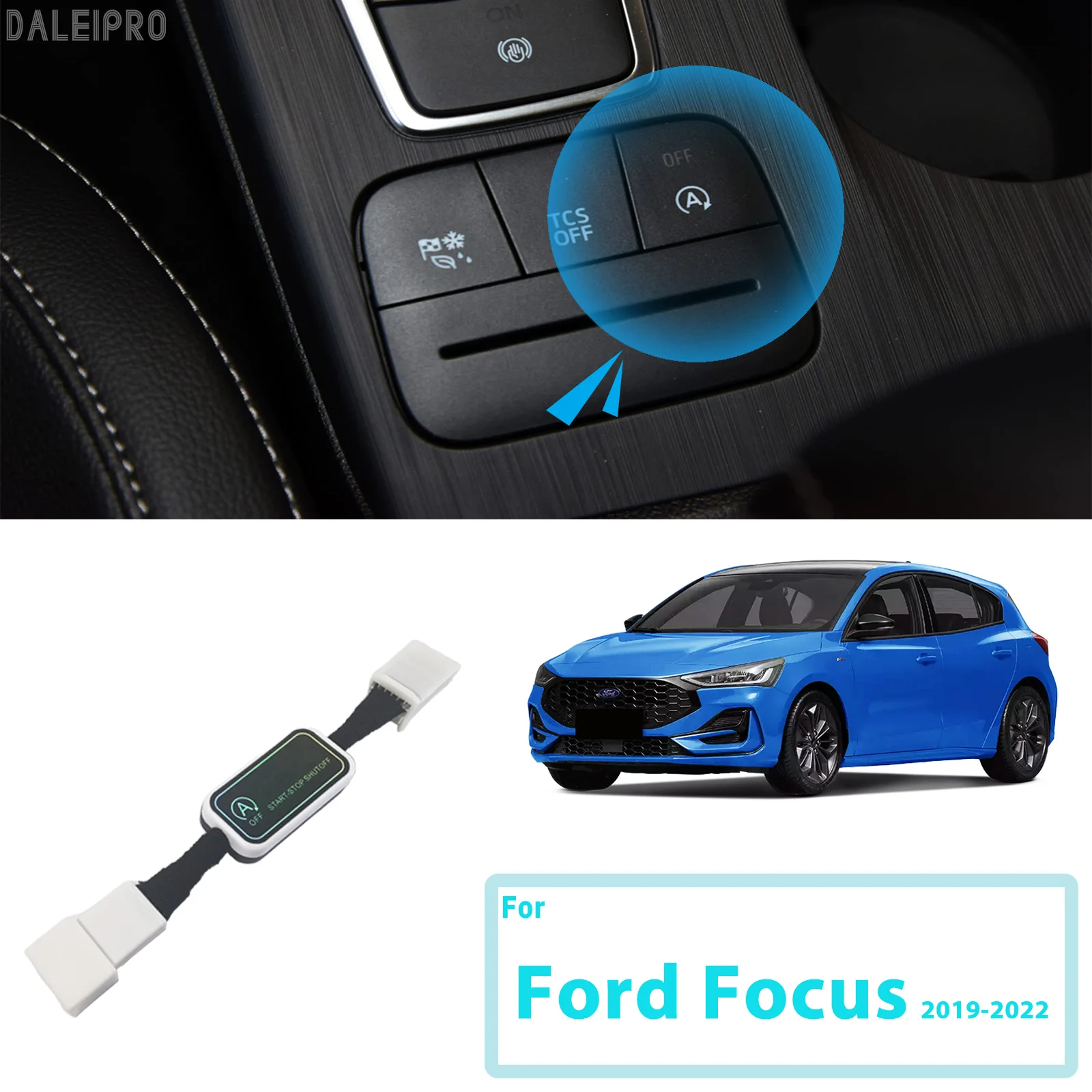 

For Ford Focus MK4 2019-2020 2021 2022 Automatic Stop Start Engine System Disable Smart Shut Down Car Auto Start Stop Eliminator