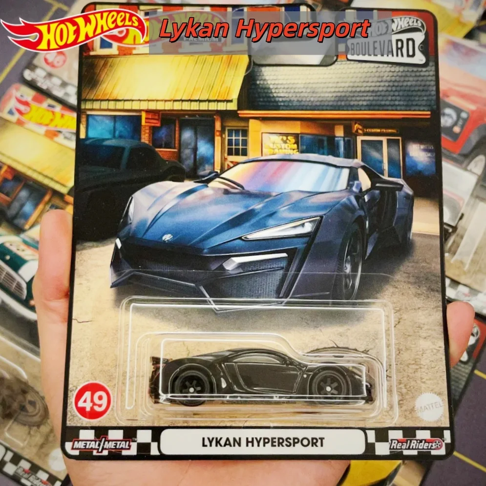

Hot Wheels Car Culture Garden Avenue Lykan Hypersport 1:64 Scale Alloy Die-Cast Toy Car Suitable For Adult Car Collectors Gift