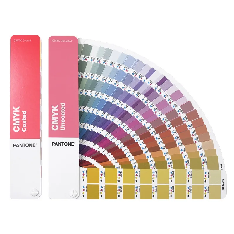2023 New Edition International PANTONE 2868 Colors Card CMYK Four-color Process Printing Overlay GP5101C