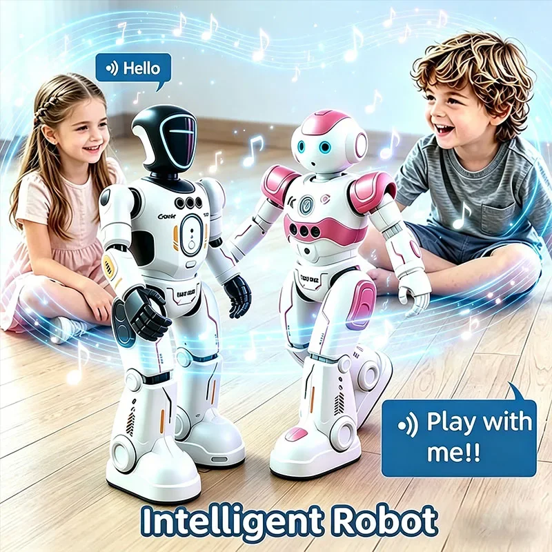 JJRC R40 R2 RC Robot IR Gesture Remote Control Robots Kids Toy Intelligent Vector Smart Robotica Dancing Robo for Children