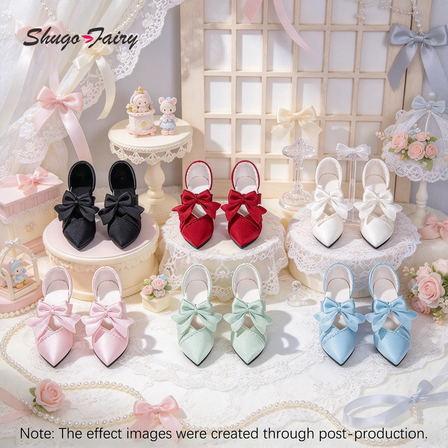 Court Heel Pointed - Обувь ShugaFairy BJD 1/4 WX4-450, туфли