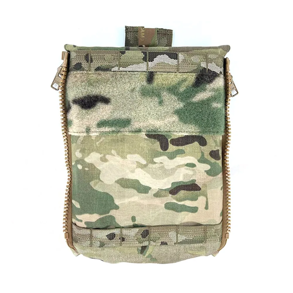 Outdoor Outdoor Back Panel Water Bag FCPC V5 Vest Plate Carrier Hydration Pouch Multi-purpose Outdoor Zipper Bag