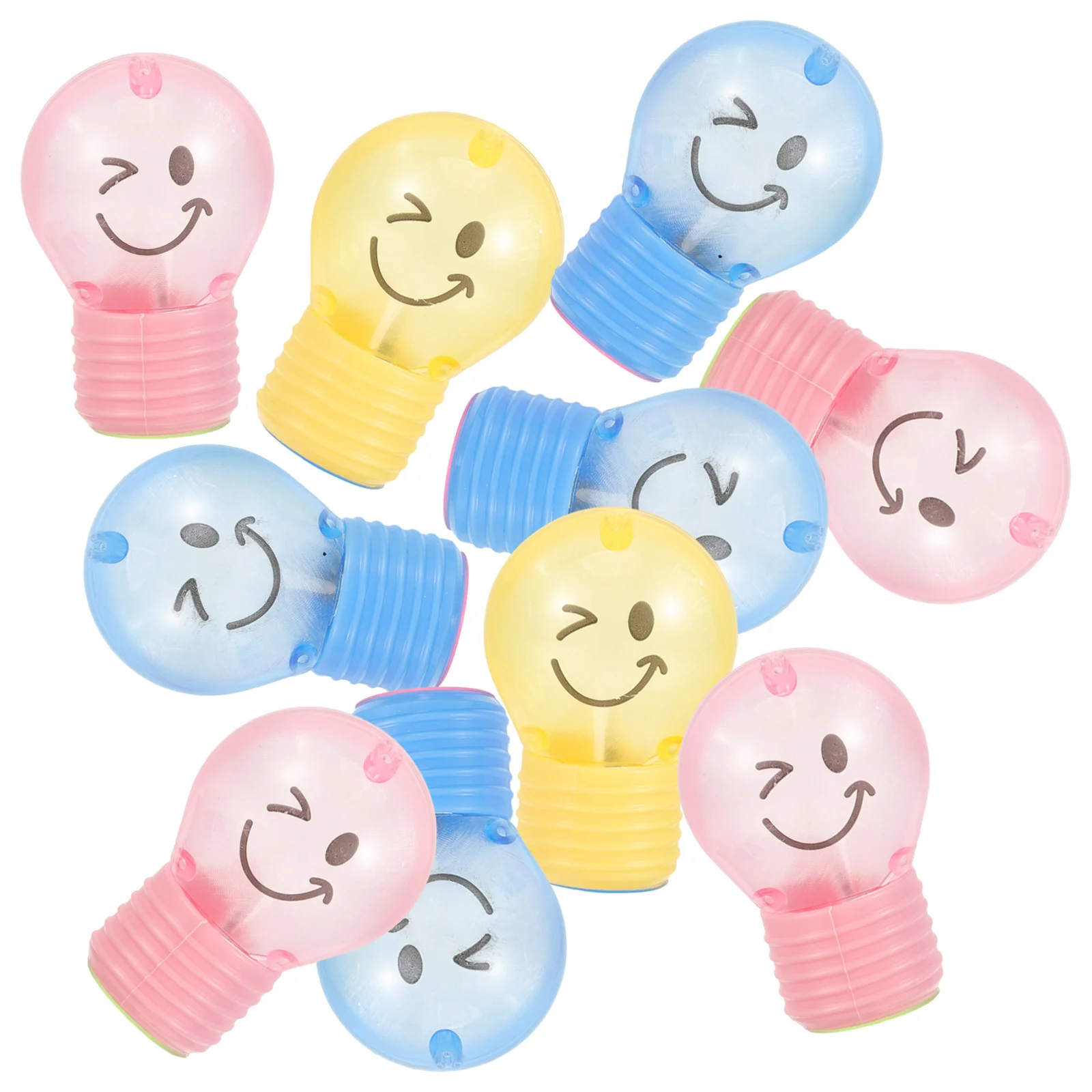 

10Pcs Mini Cartoon Bulb Pencil Sharpener Portable for Classroom Office Great Gift for Students Kids Pencil Sharpener