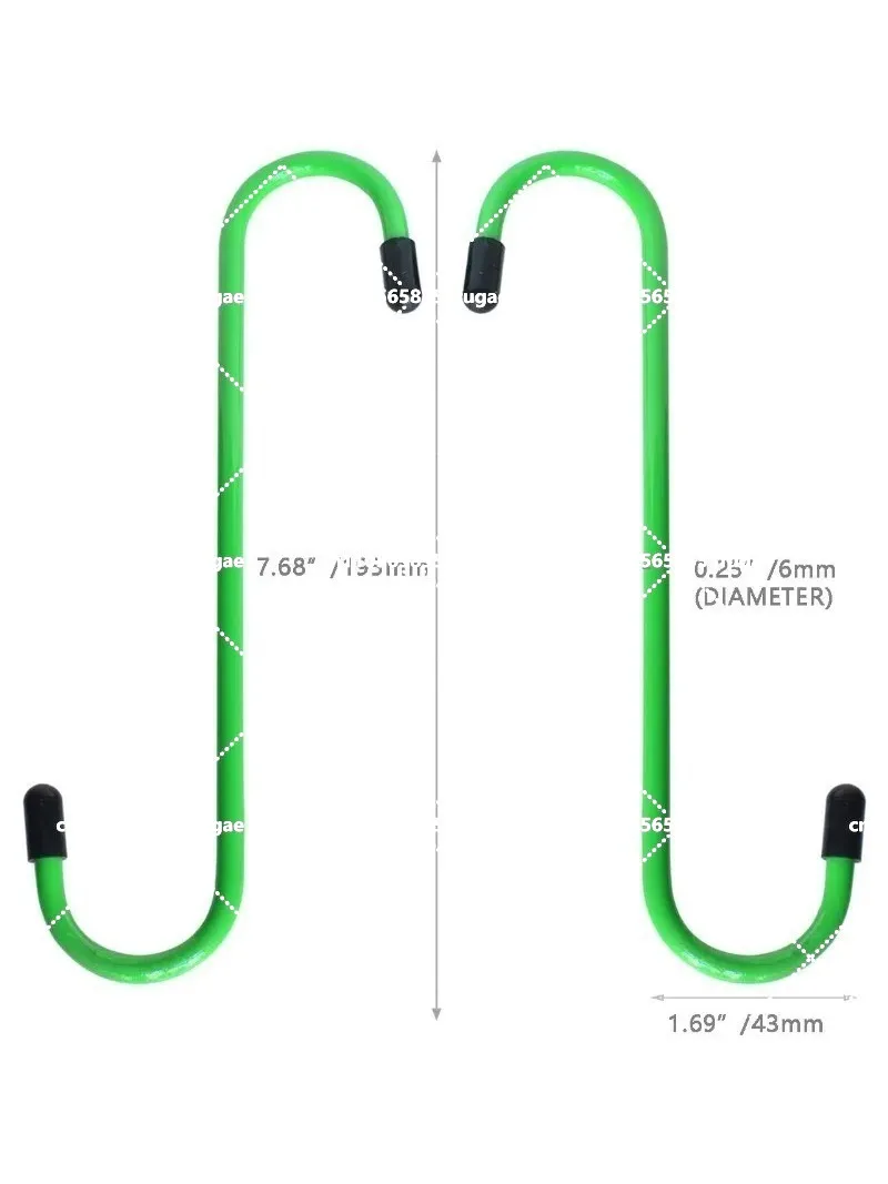 

Automotive Brake Caliper Hangers Hooks with Rubber Tips Set of 2 for Car Brake Maintenance Tool
