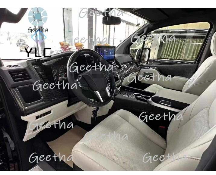 

Для YLC 2024, новые аксессуары для интерьера Toyota HIACE, комплект для модификации интерьера, аксессуары для украшения автомобиля
