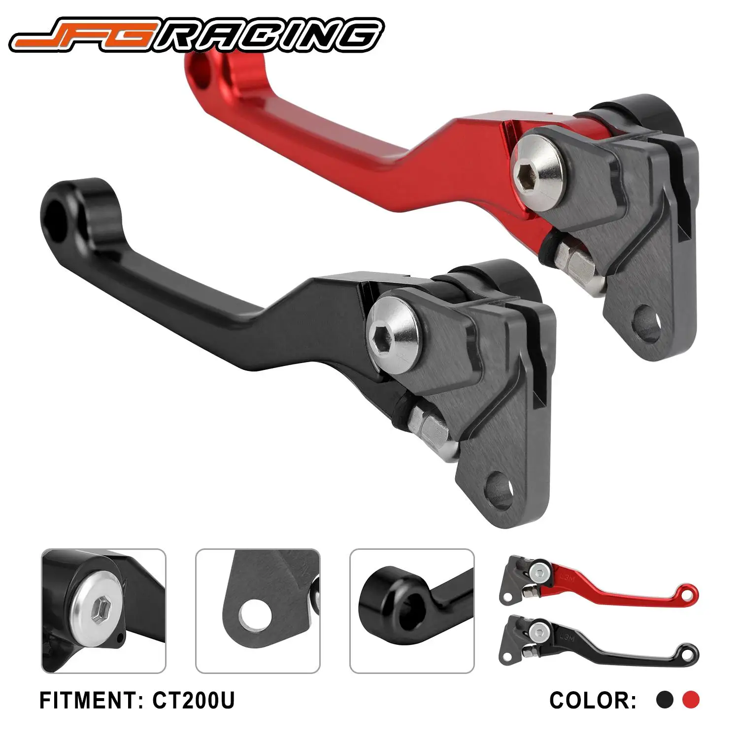 Brake Clutch Levers For Coleman CT200U CT 200U Motocross Dirt Pit Bike Vehicle Motorcycles Accessories Aluminum Stainless steel