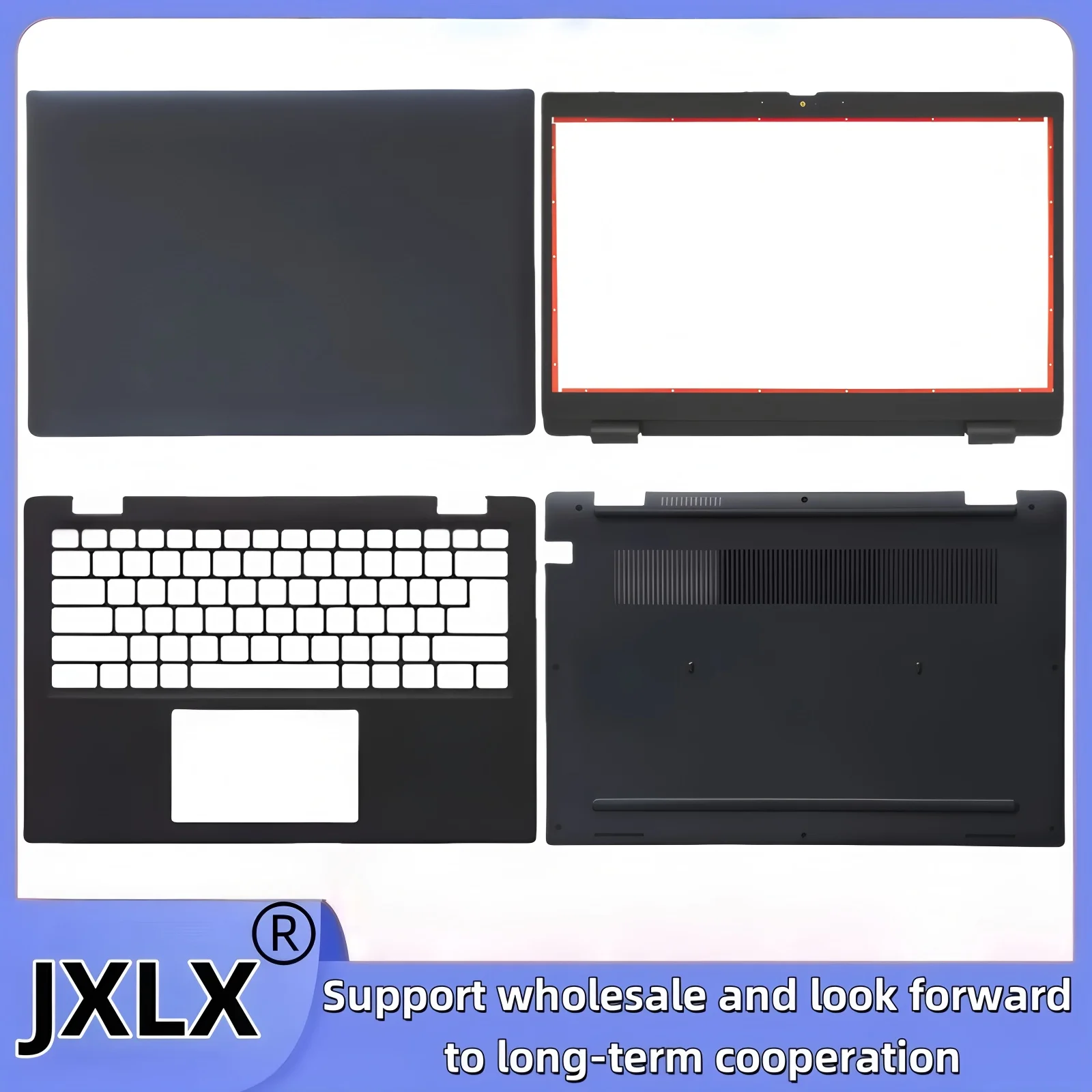 

JXLX®New For Dell Latitude 3420 E3420 Laptop LCD Back Cover Top Case 02K5F8/LCD Bezel 02KP4R/Palmrest Cover 04PX9K/Bottom 0P88VX
