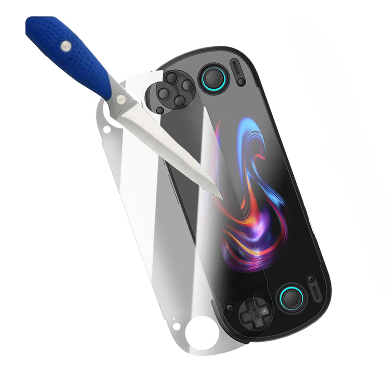 

HD Clear Protective Film for Retroid Pocket 6 Handheld Game Console High-Definition Clear Film Full Coverage Anti-Scratch