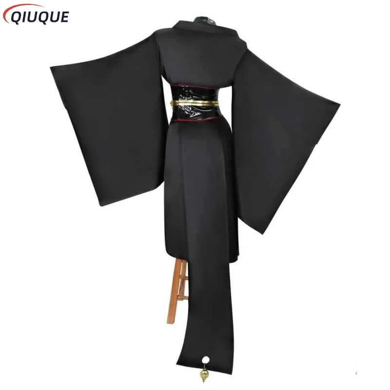 L2025l nuevo Yor Forger Cosplay disfraz peluca vestido negro Kimono Yor Briar sombreros pulsera accesorios Anime fiesta de Halloween mujeres