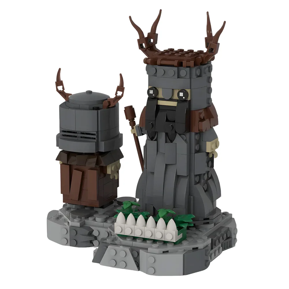 MOC MP-knights of Ni blocs de construction personnage de film chevalier commandant figurine en brique jouet cadeau pour adulte