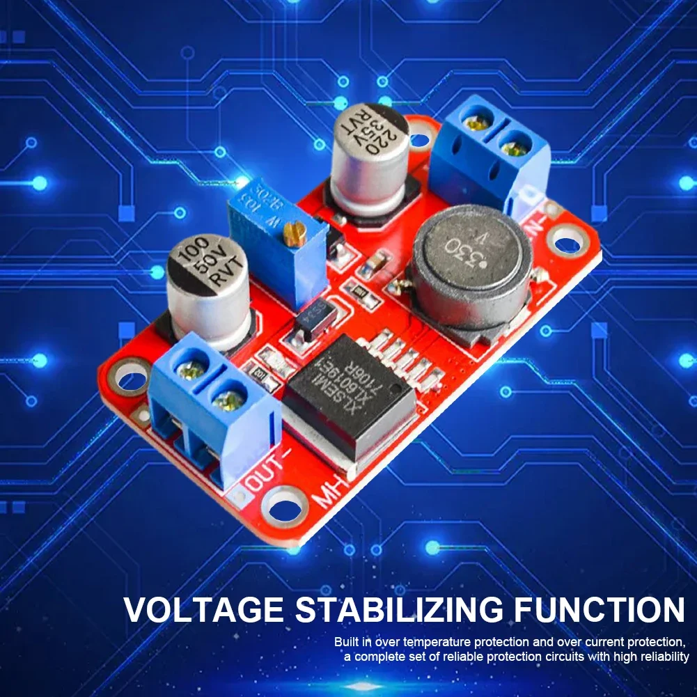 1-5Pcs XL6019 5A DC-DC Step Up Power Module Boost Volt Converter 3V-40V To 5V-45V DC-DC Boost Volt Converter Adjustable Output