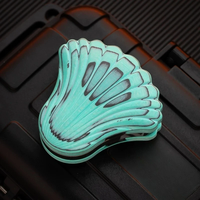 KAiS Sound Shell Carbon Quartz Material Mechanical Side Push Dingding EDC Fingertip Push Card Decompression Toy