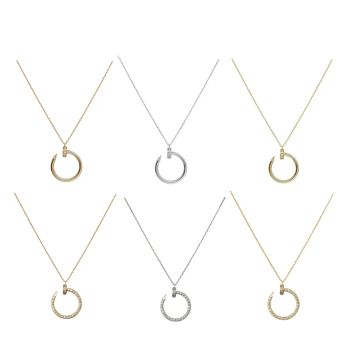 

HY 2025 Small and perfect luxury necklace, embracing the elegance of the new S925, fashionable, elegant, unique and light, 2024