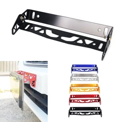 Universal Aluminum Car JDM Styling License Plate Frame Frame Tag Holder New 1pc Multi Color Power License Plate Frames