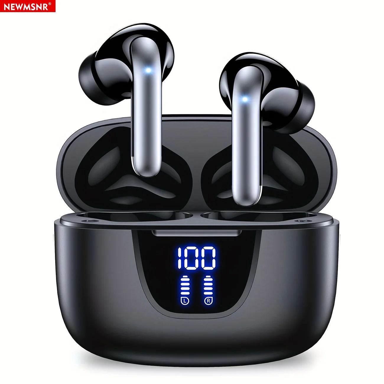 Auriculares TWS con cancelación activa de ruido LED, auriculares inalámbricos con Bluetooth, sonido Hifi, intrauditivos, ANC ENC, deportivos, para jugadores, iPhone