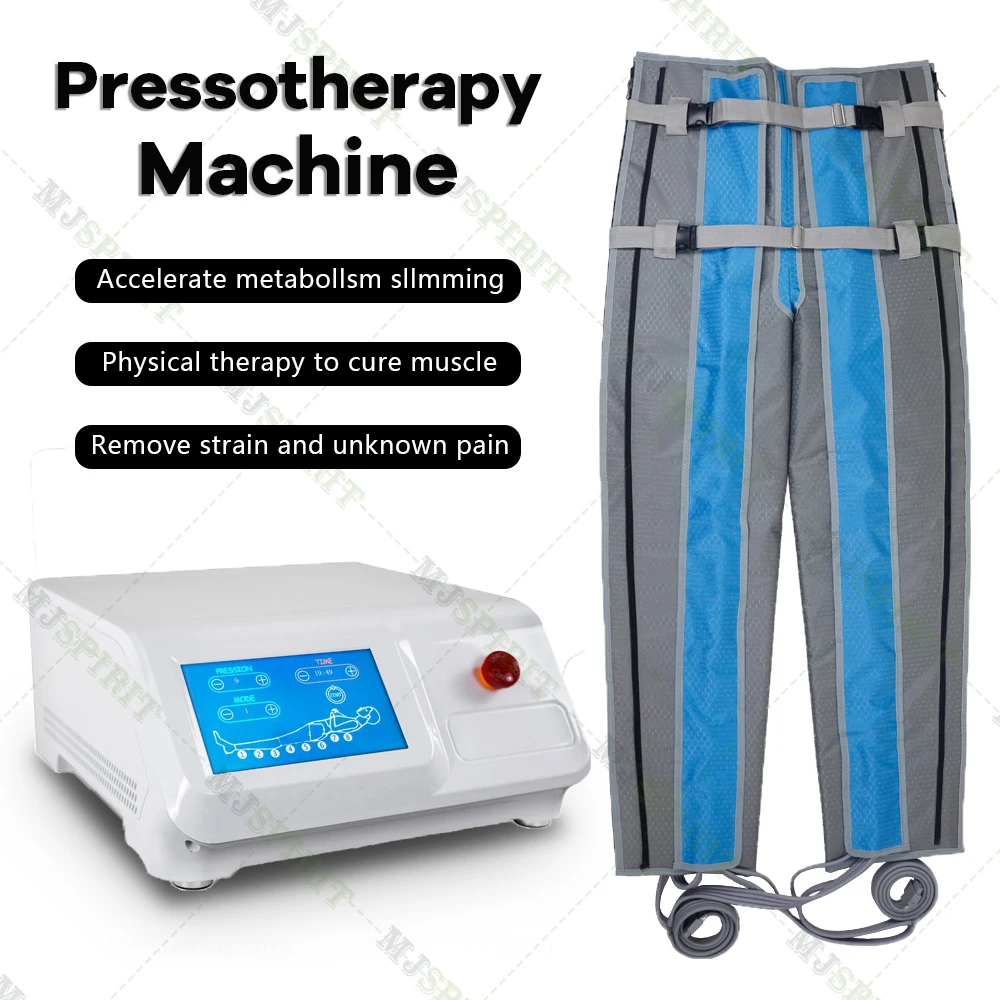 

Pressotherapy Compression Boots Weight Loss Air Pressure presoterapia Lymphatic Drainage Therapy Beauty Machine Suit