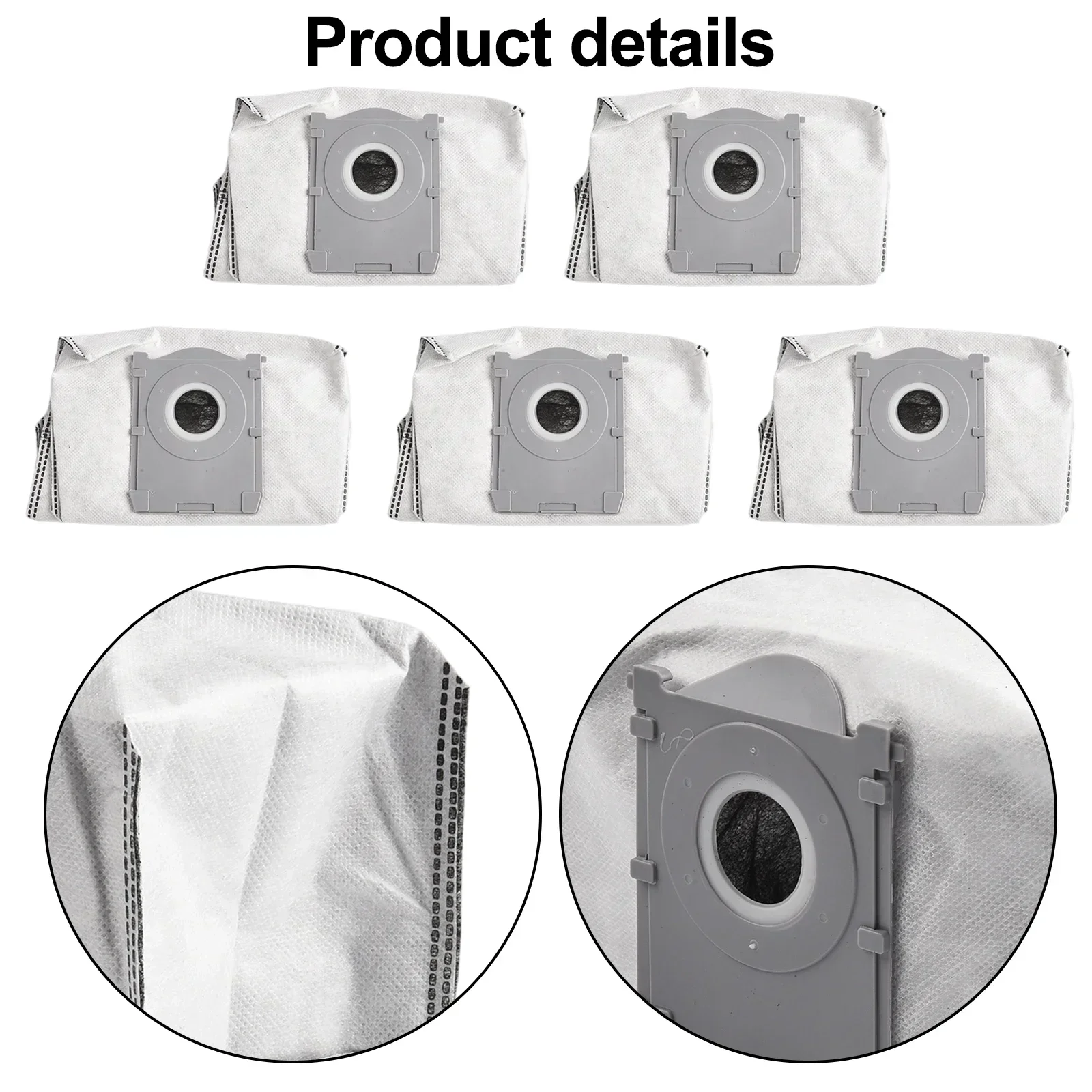 Accessory 5 Pack Dust Bags As Pictures Show Dust Bags Easy Installation Efficient Performance Hygienic Cleaning