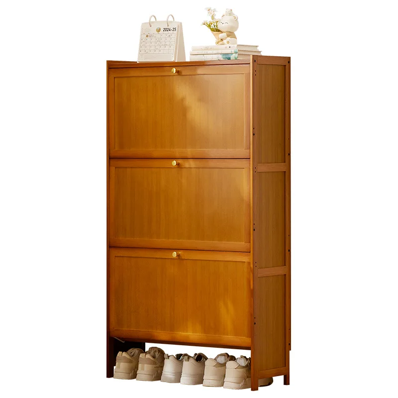 Modern Large Capacity Shoe Cabinet Wood Dustproof Cupboard Entryway Shoe Cabinet Apartments Luxury Schuhschrank Furniture Home