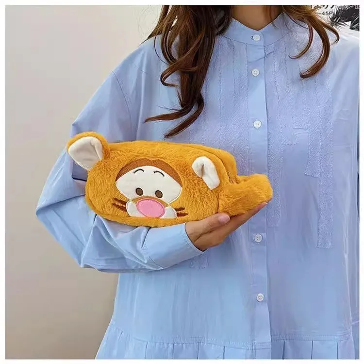 Disney Toy Story Alien Pencil Bag Cute Cartoon Print Organizer Large Capacity Zipper Storage Pen Case Stationery School Supplies