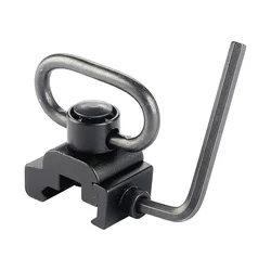 Tactical Rifle Strap QD Swivel Sling Mount 1.25