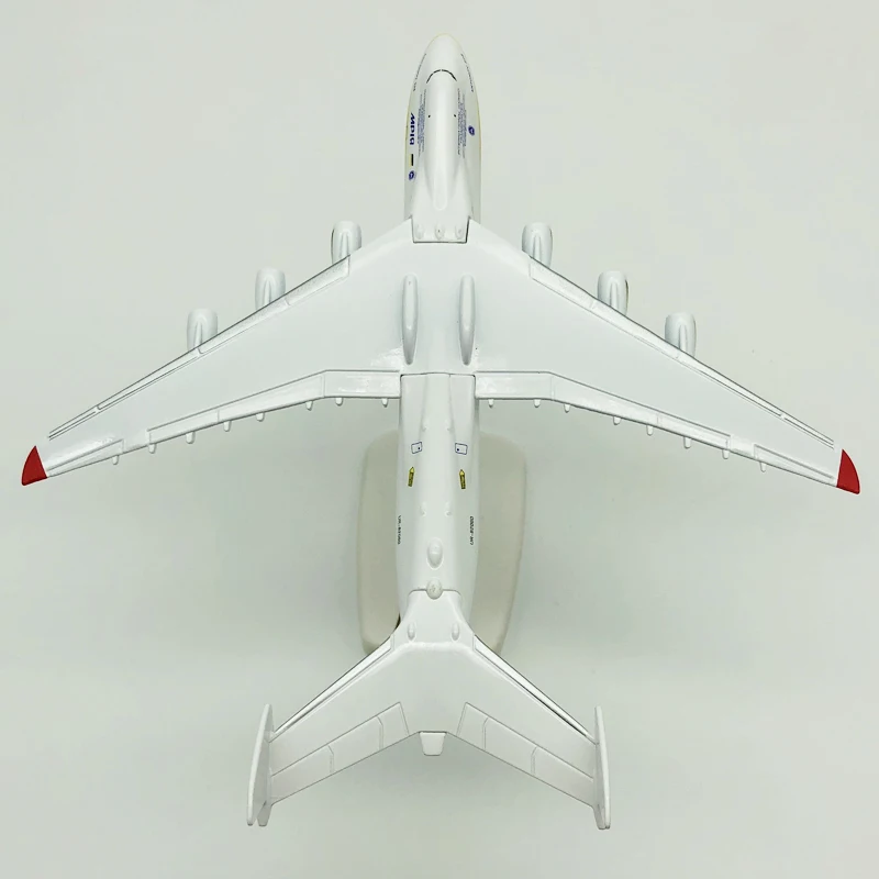 20cm Alloy Metal Soviet Union Air ANTONOV 225 An-225 Мрія Mriya WORLD BIGGEST CARGO Airplane Model Plane Diecast Aircraft Wheels