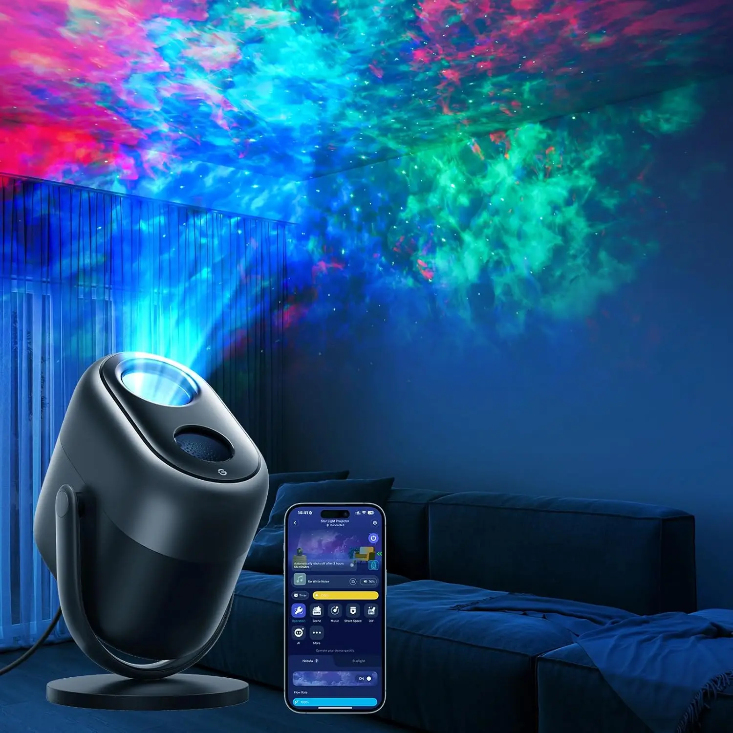 

Премиальные беспроводные Bluetooth-наушники с шумоподавлением, 40 часов работы, Hi-Fi звук для путешествий и тренировок