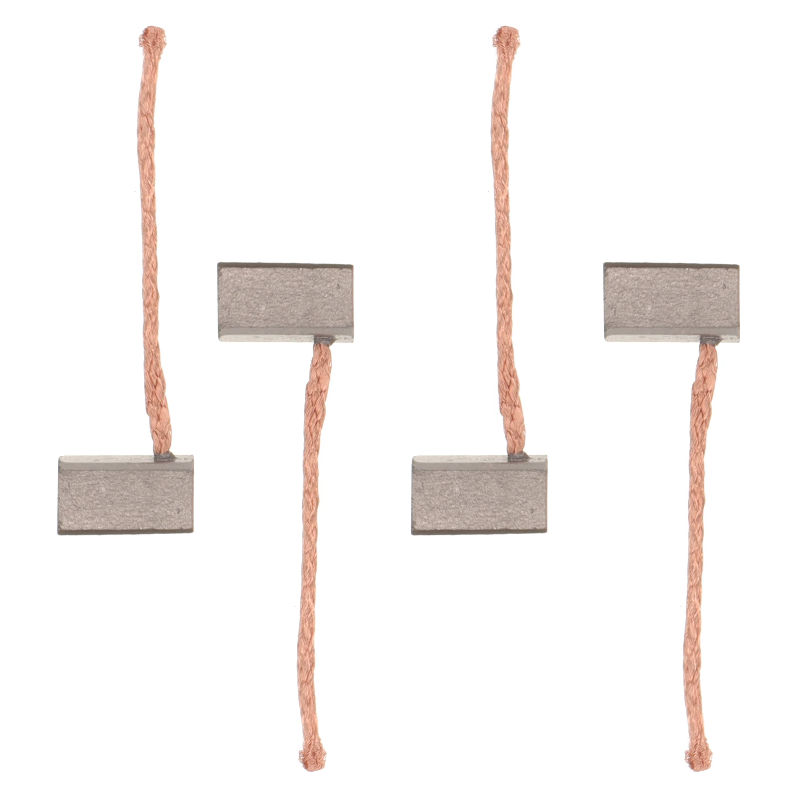 

4pcs Copper Carbon Brush for Electric Motor Tools Efficient Conductive Replacement Parts in Fountain Bird Bath Scene
