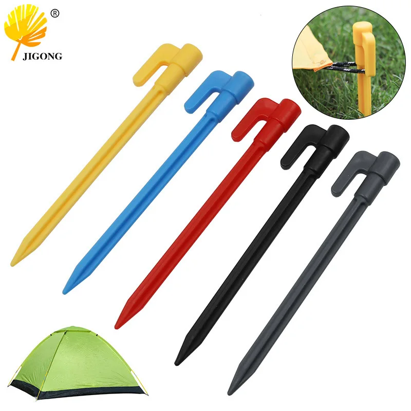Camping tent plastic nails Greenhouse shading net Outdoor beach mat Windproof fixed Grass cloth Fixed ground
