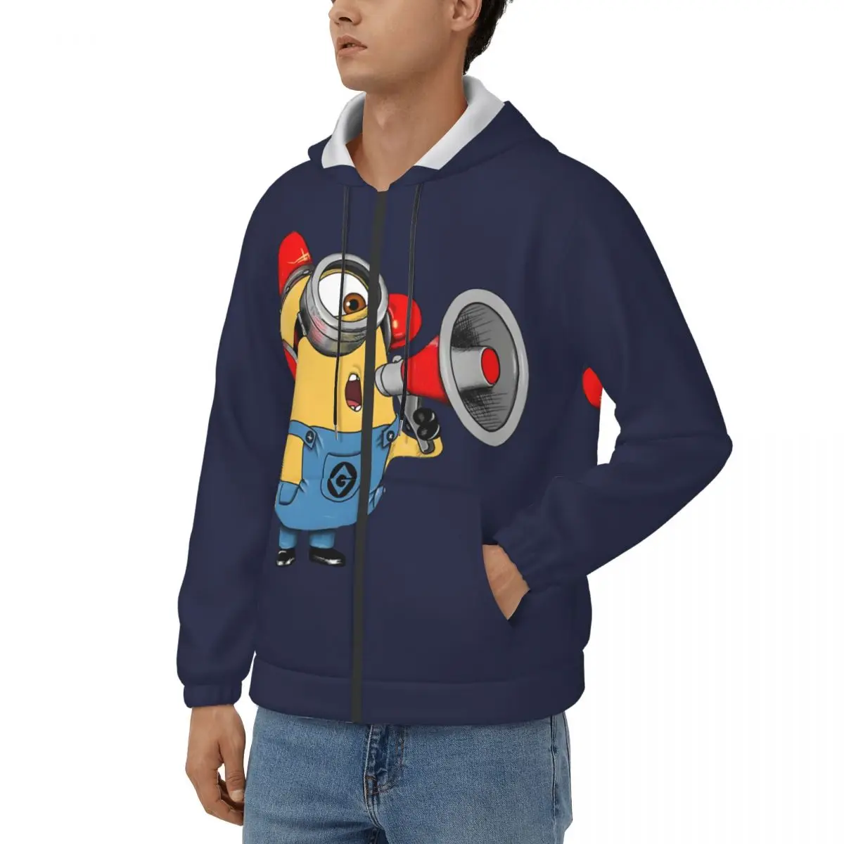 MINIONS Speaker Men Hoodie Despicable Me Minions Clothes  Unique Hoodies New Arrival