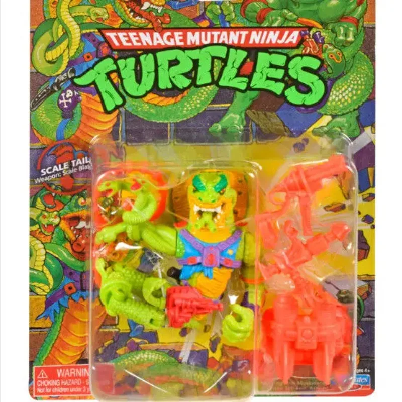 Figurines de jeu Anime pour adolescents, tortues Ninja mutantes, tyrannosaure, queue de fourmi, tête en acier, Collection d'ornements, nouvelle collection