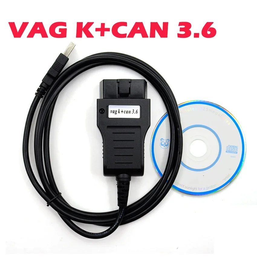 VAG K+CAN Commander 3.6 Scanner OBDII OBD2 Cable For V-W/A-UDI/S-KODA/S-EAT for VAG Commander 3.6 OBD2 Repair Diagnostic Tool