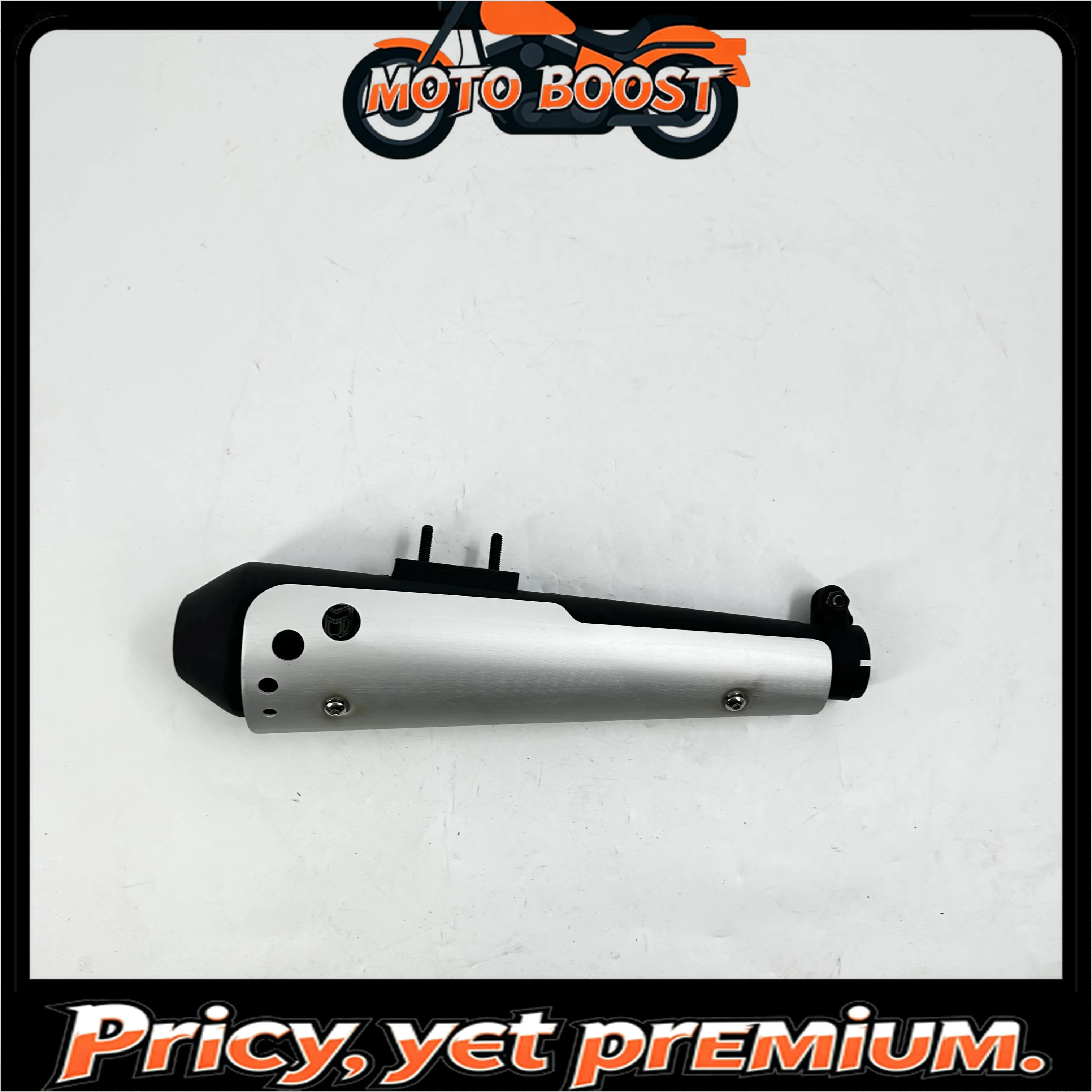 

【Premium quality】EXHAUST - QUIET - BLACK - WITH BRUSHED GUARD MPT-0209