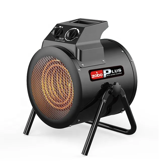 

3KW оптовая продажа Крытый Открытый Ребристый Нержавеющий Вентилятор Горячего Воздуха Промышленный Электрический Вентилятор Нагреватель