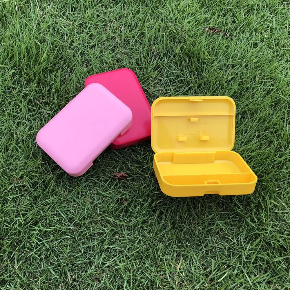 Multifunctional 110mm*75mm Portable Smoking Case Holds Cigarette Cones Roll Papers Dry Herb All-in-One Compact Storage Box - view 6