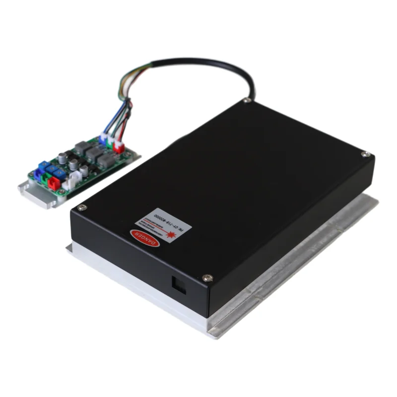 Full Color RGB 718-20W Laser Module R638nm@4.5W G525nm@5W B455nm@9W TTL/Analog Laser Lamp for Entertainmen